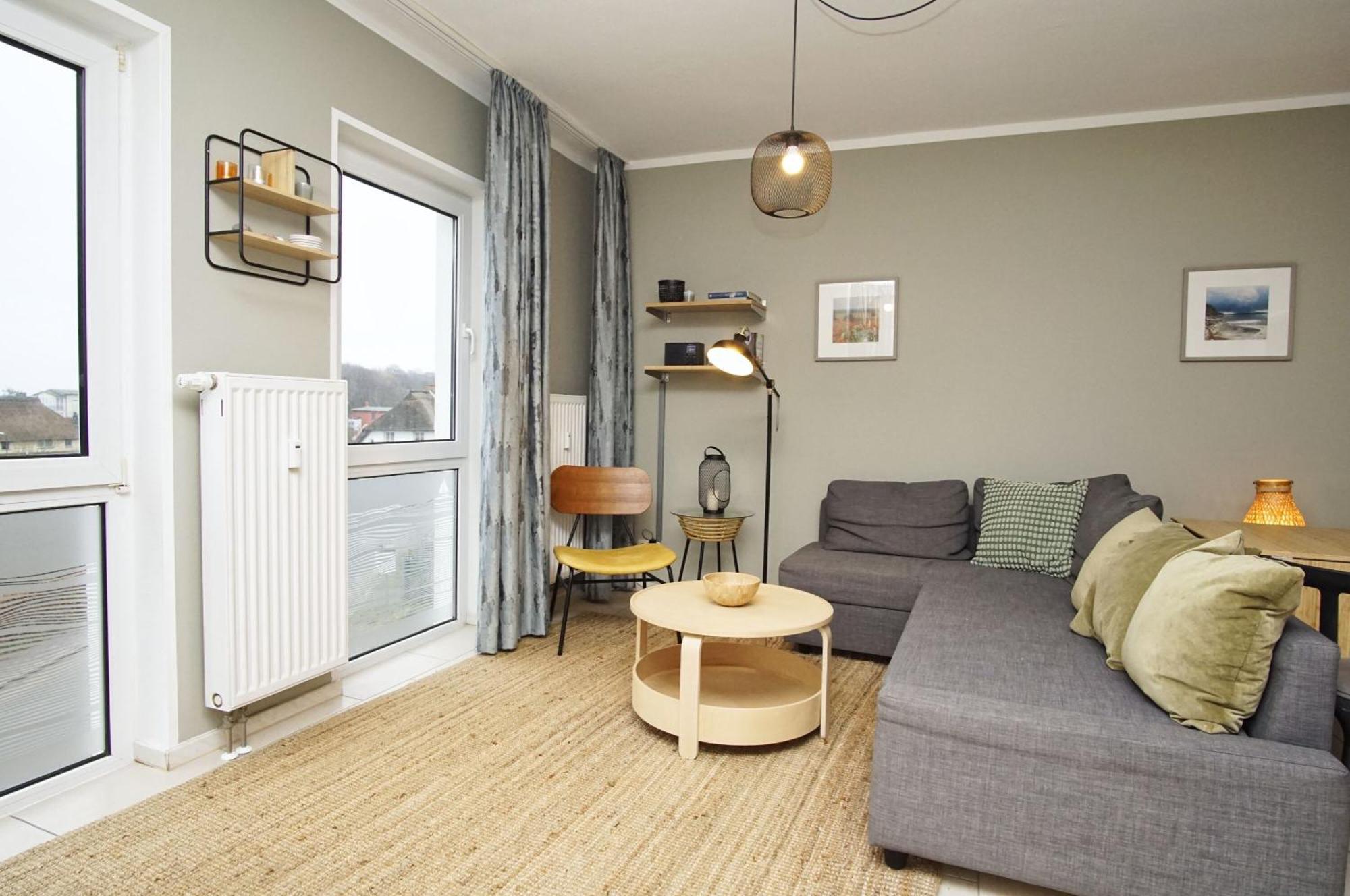 Die Ferienwohnung Ostseepanorama In Der Villa Joksch Lohme Exterior foto
