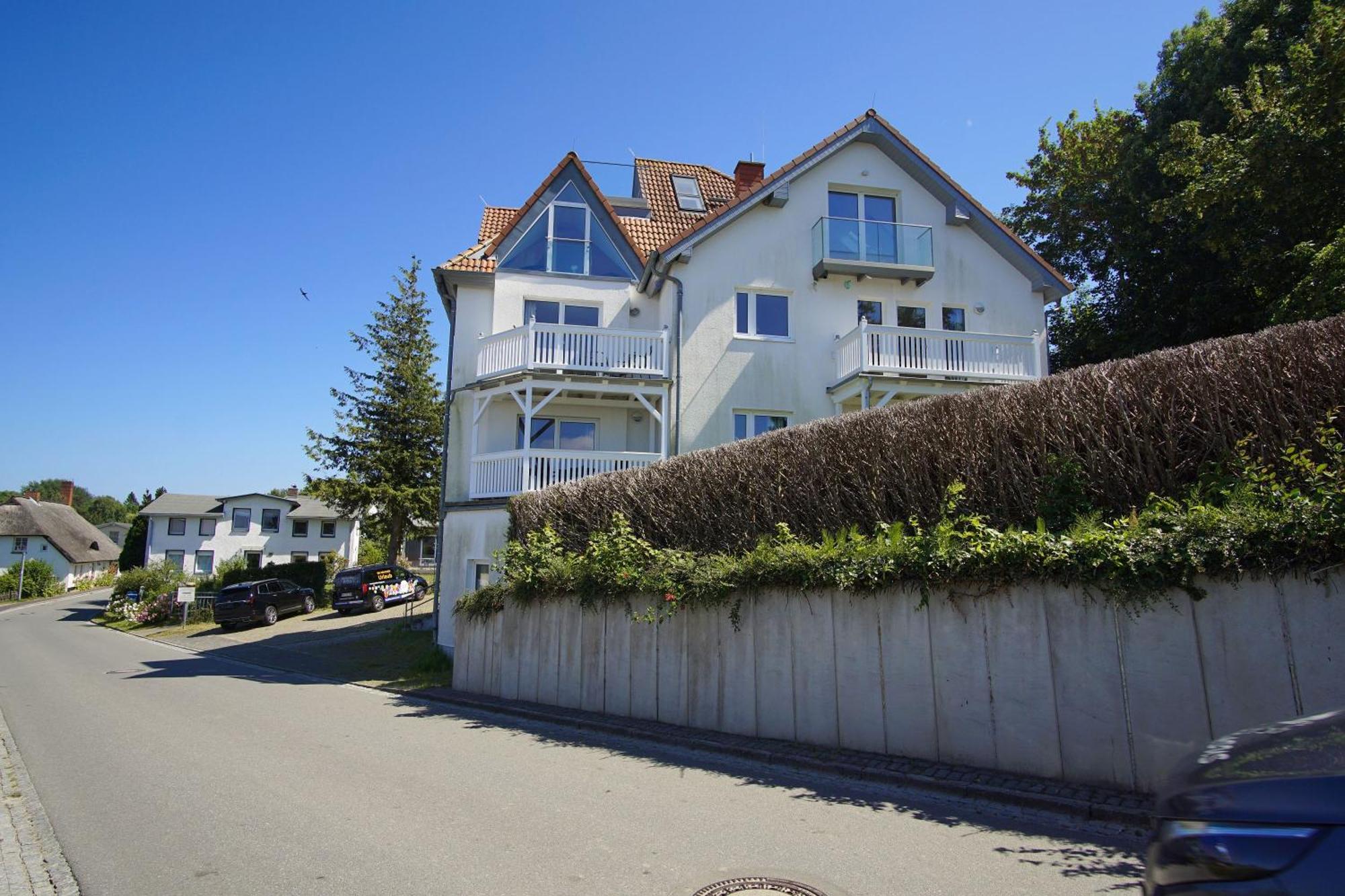 Die Ferienwohnung Ostseepanorama In Der Villa Joksch Lohme Exterior foto
